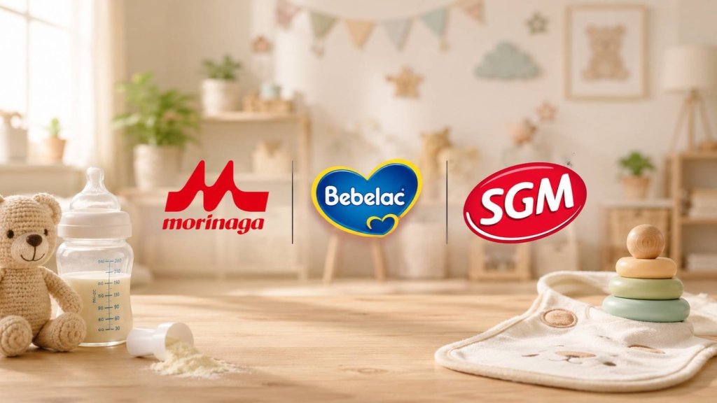 Morinaga, Bebelac, dan SGM Menjadi Master Brand di Kategori Baby & Child Nutrition