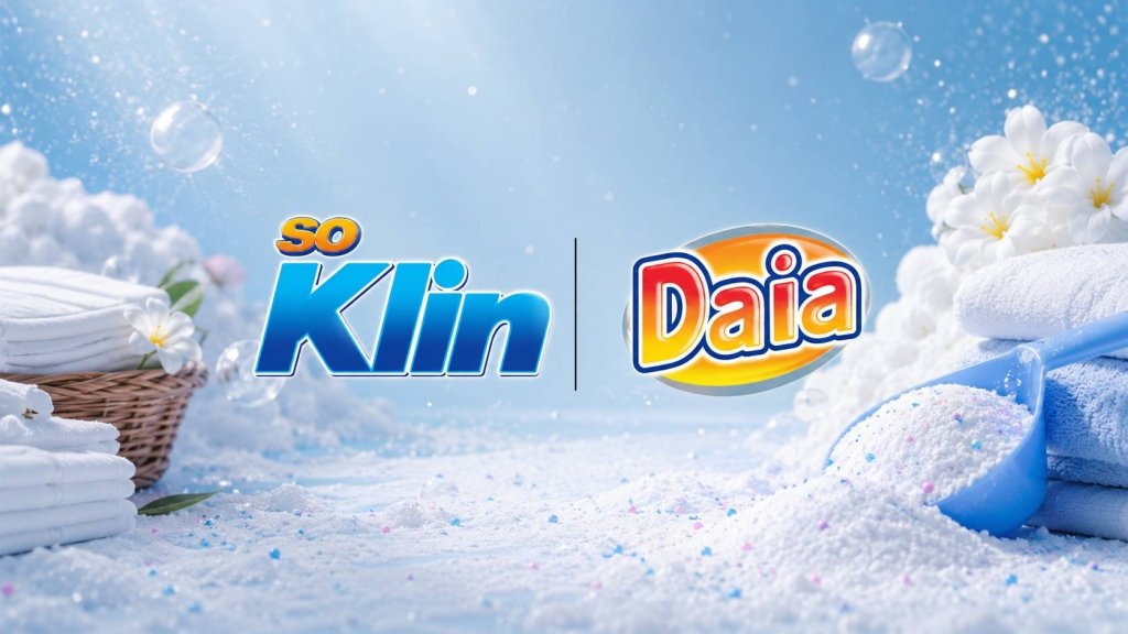 SoKlin dan Daia Masuk Daftar Master Brand Powder Detergent
