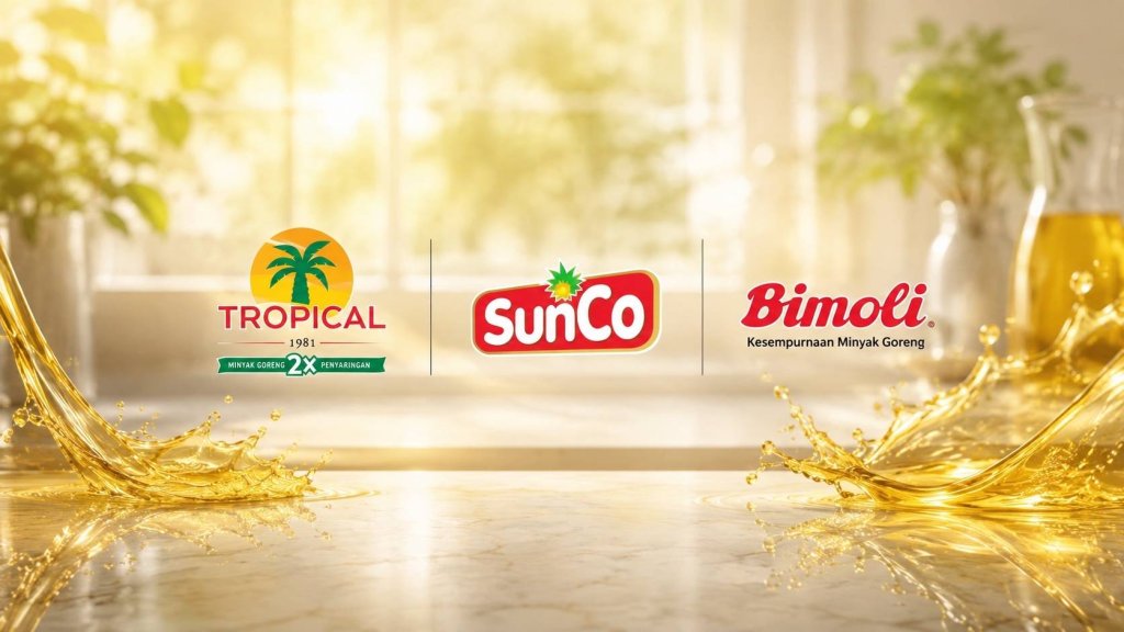 Tropical, Sunco, dan Bimoli Masuk Daftar Master Brand Cooking Oil