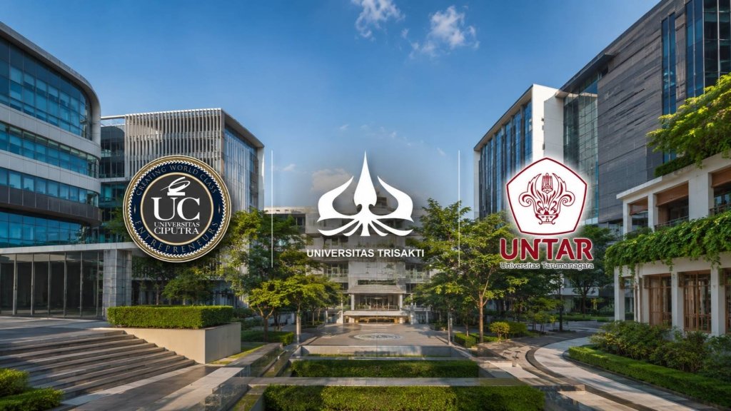 Brand Multidisciplinary Private Universities dengan Reputasi Terkuat di Indonesia: Universitas Ciputra / UC, Universitas Trisakti, dan Universitas Tarumanagara / UNTAR