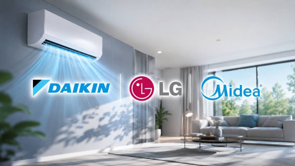 Daikin, LG, dan Midea Menjadi Master Brand di Kategori Air Conditioners
