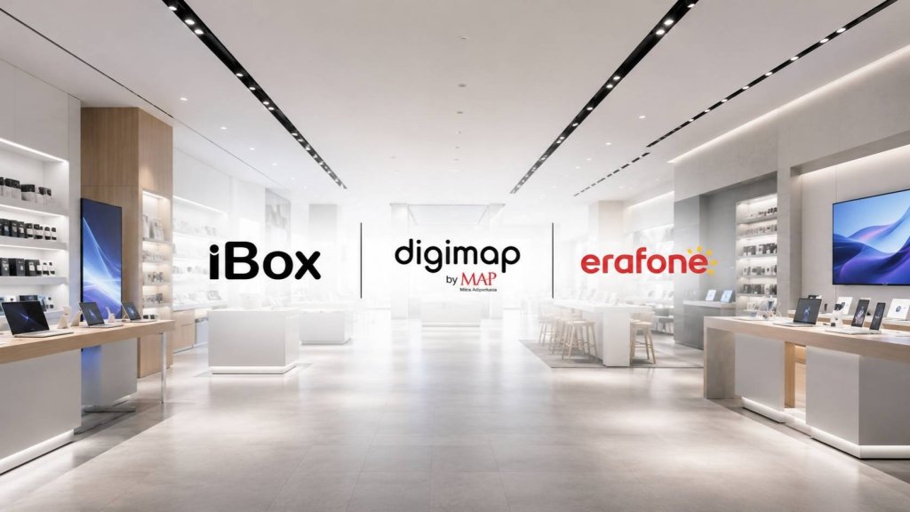 Reputasi Brand Electronics Retail Semakin Kompetitif, iBox, Digimap, dan Erafone Raih Nilai MBI Tertinggi